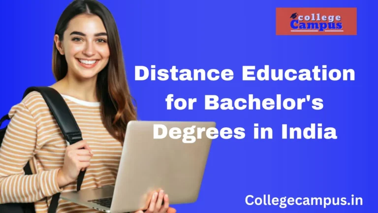 Distance Education for Bachelor’s Degrees in India