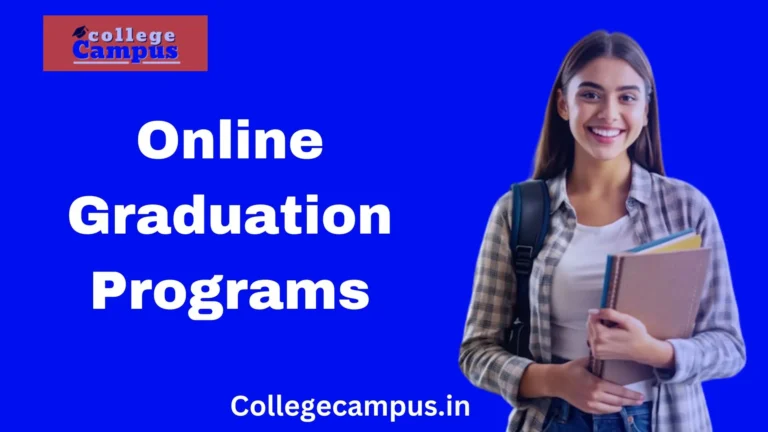 Exploring Online Graduation Programs from Indian Universities